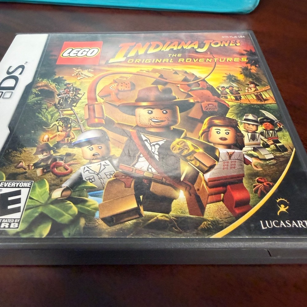 LEGO Indiana Jones: The Original Adventures (Nintendo DS, 2008) Complete in Case